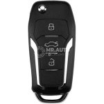 CK Universal Flip Key R2 Wired Series 3 Buttons Ford AWFR02EN R2-17-3