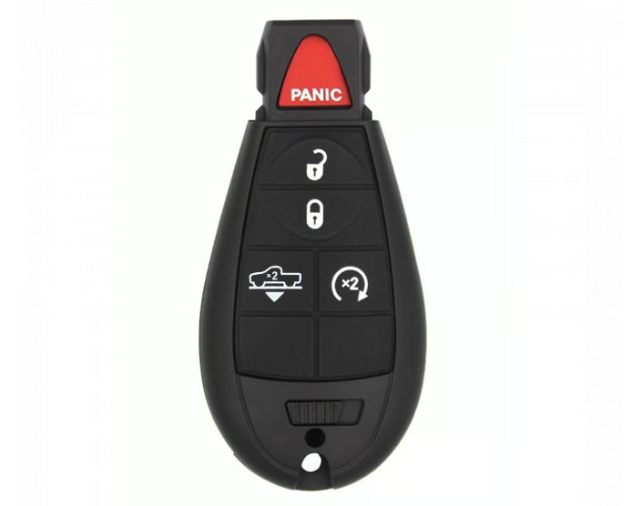 Dodge Ram 2015-2019 Genuine Without Bag Fobik Remote Key 4+1 Buttons 433MHz 68159655AD