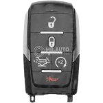 Dodge RAM 1500 2025 Genuine Without Bag Smart Key 4+1 Buttons 433MHz 68523814AA