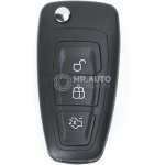 Ford Ranger 2011-2015 Aftermarket Flip Remote Key 3 Buttons 433MHz 4D-63 80BIT Transponder
