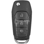 Ford 2015-2019 Aftermarket Flip Remote Key 3 Buttons 433MHz 1892737