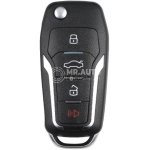 Xhorse XKFO01EN Wire Remote Key Ford Condor Flip 4 buttons Unmovable Key King English