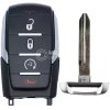 Dodge RAM 1500 2019-2021 Aftermarket Smart Remote Key 4 Buttons 433MHz 68291689AD