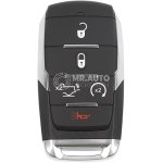 RAM 1500 2019-2021 Aftermarket Smart Remote Key 5 Buttons 433MHz FCC ID: OHT-4882056