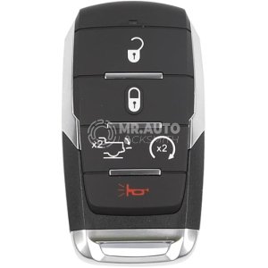 RAM 1500 2019-2021 Aftermarket Smart Remote Key 5 Buttons 433MHz FCC ID: OHT-4882056