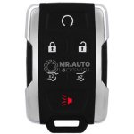GMC Chevrolet 2015-2020 Aftermarket Remote Key 6 Buttons 433MHz