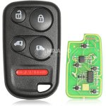 Xhorse XKHO04EN Wire Remote key Honda Separate 4 Buttons with Sliding Door Button English