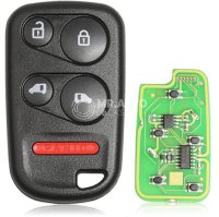 Xhorse XKHO04EN Wire Remote key Honda Separate 4 Buttons with Sliding Door Button English