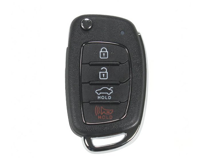 Hyundai Sonata 2018-2019 Aftermarket Flip Remote Key 4 Buttons 433MHz 95430-C1210