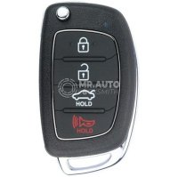 Hyundai Sonata 2015-2017 Aftermarket Flip Remote Key 4 Buttons 433MHz 95430-C1010