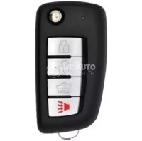 Nissan / Infiniti 2002-2017 Aftermarket Flip Remote Key 3+1 Buttons 315MHz 28268-ZB700